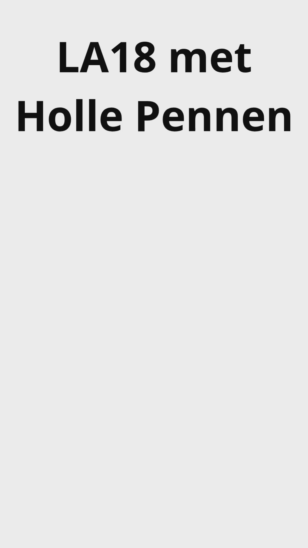 LA18 Beluchter Holle/Volle pen beluchter